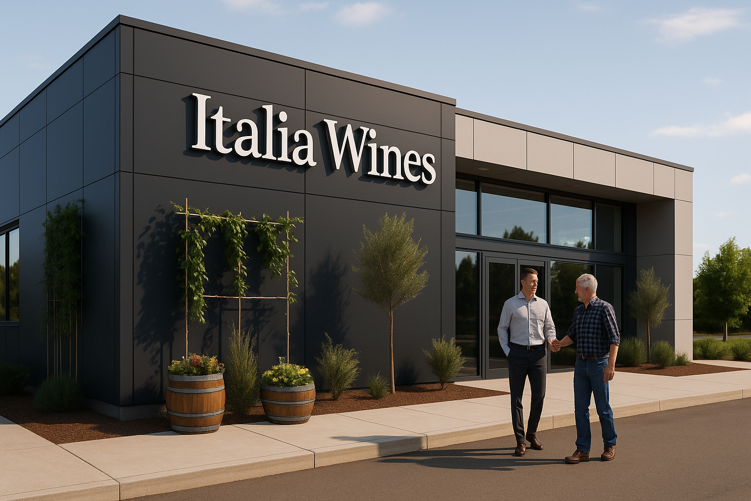 winery representatives office building